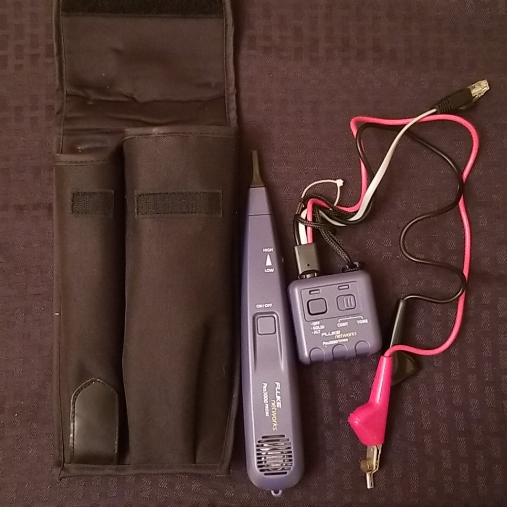 Fluke Network Pro 3000 Toner and Probe